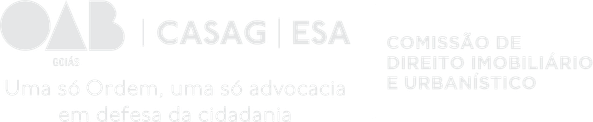 OAB Goiás, CASAG, ESA e Comissão de Direito Imobiliário e Urbanístico