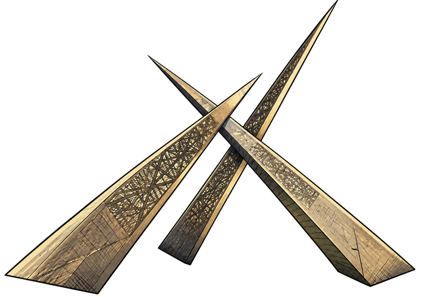 Ilustração da torre-monumento de Goiânia, símbolo do congresso